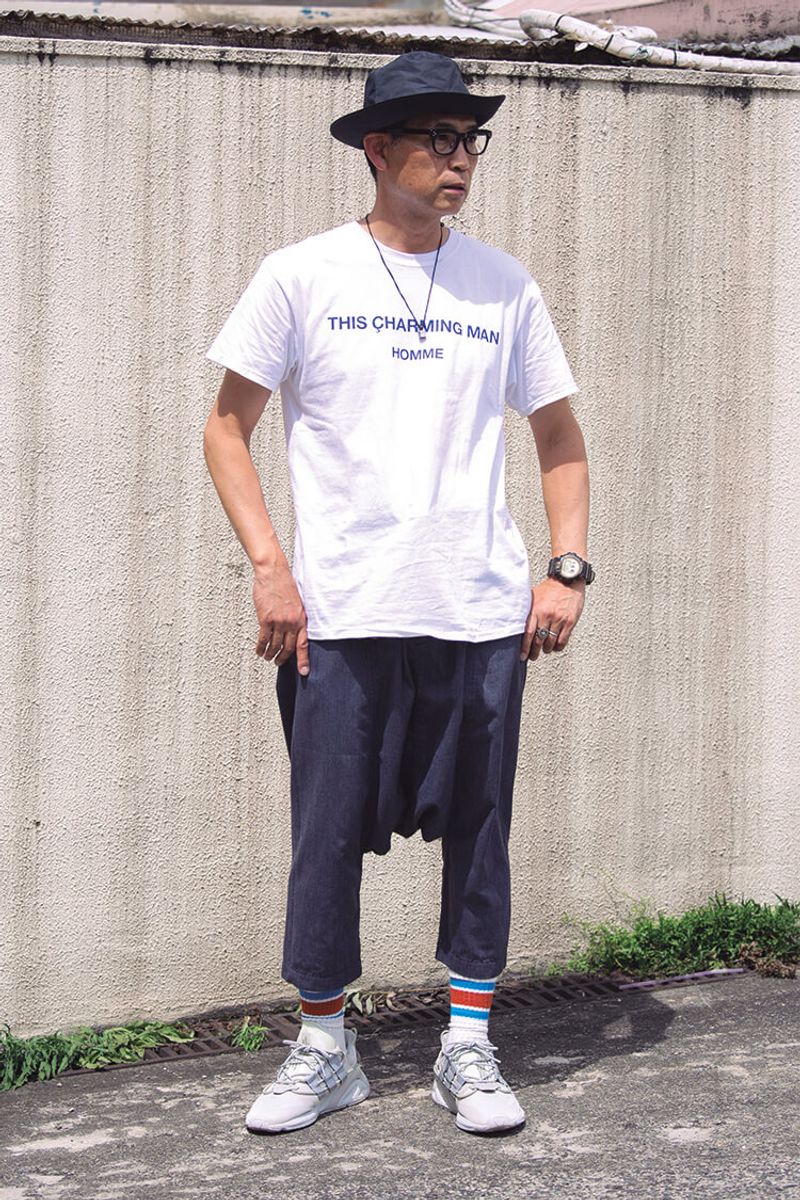 お洒落のツボを押さえつつ、やりすぎない。これが大人の着こなしなのです クサカベ マサカツ