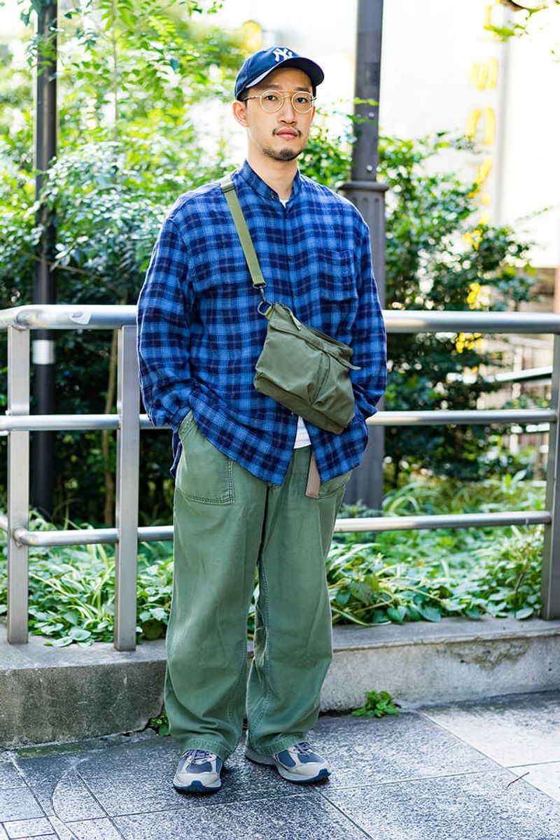 王道アメカジに、サイズ感がもたらす今年っぽさ 関 賢志