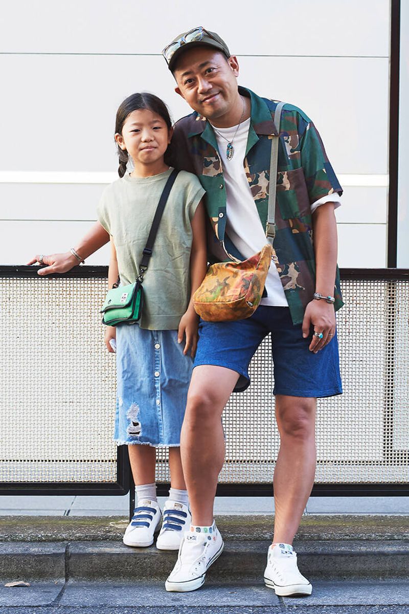 柄物も小物もキュッと爽やかに引き締める、ブールショーツが大正解 江南裕介