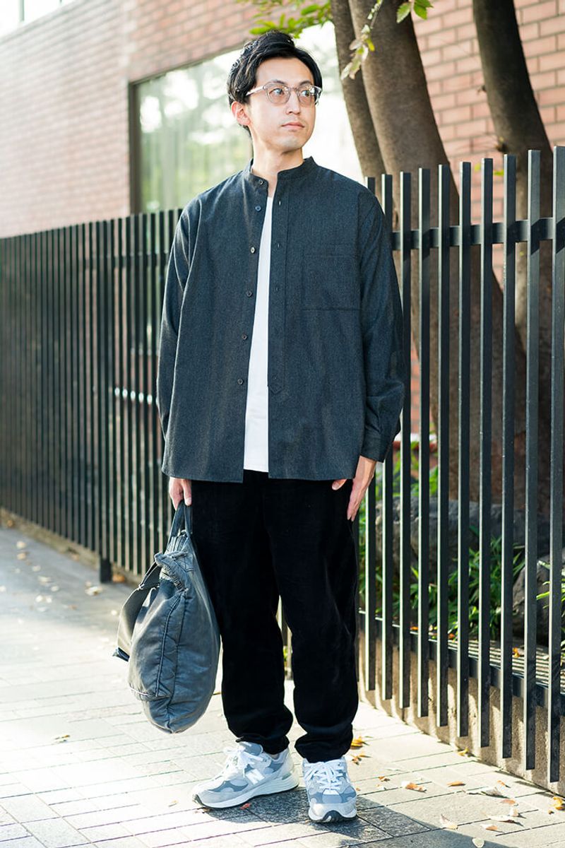 色とりどりの白・黒・グレー。さり気なさもセンス良し 千田憲弥