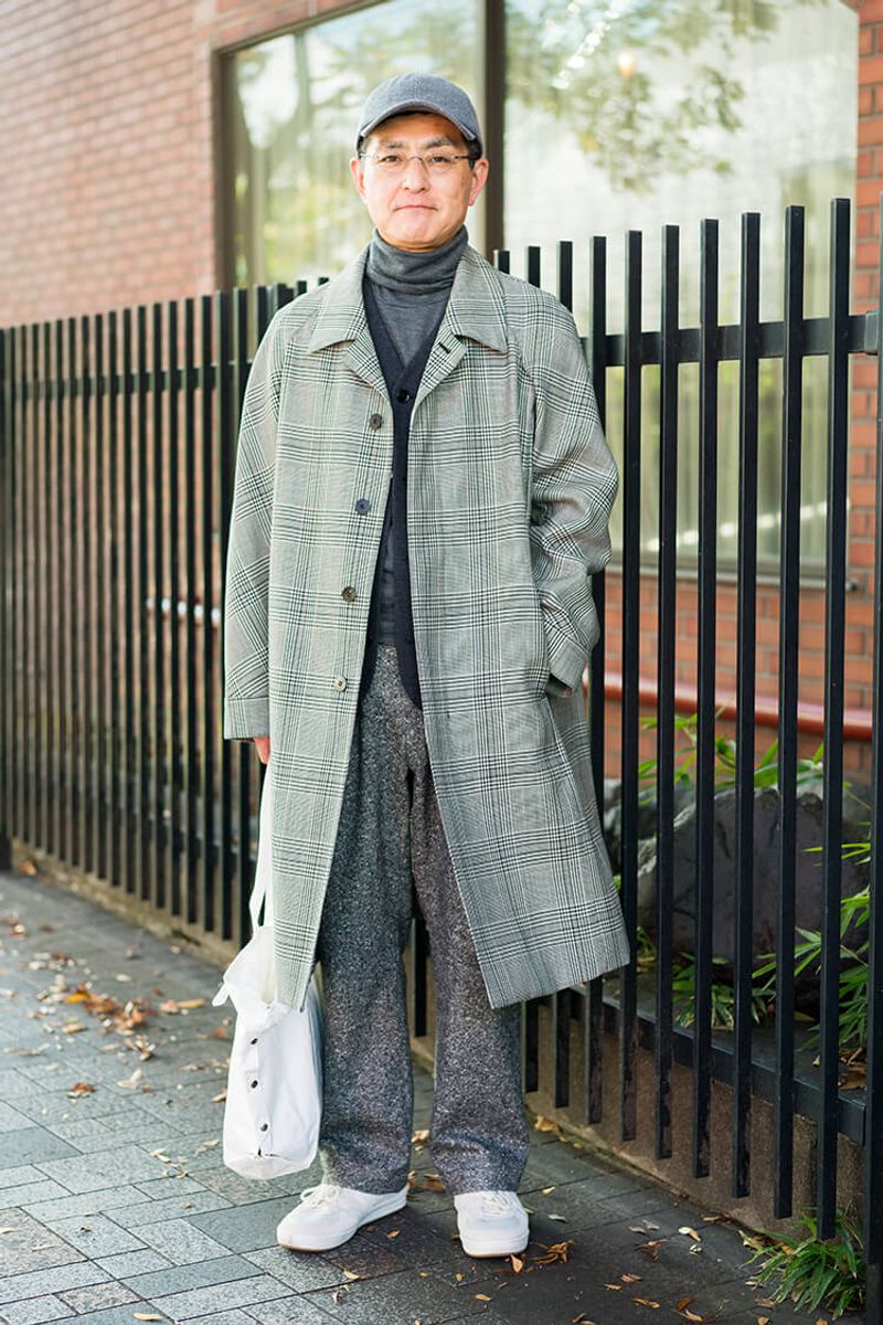 大人っぽいけど古臭くない。シルエットに“今”を宿したベテランコーデ 小倉宏