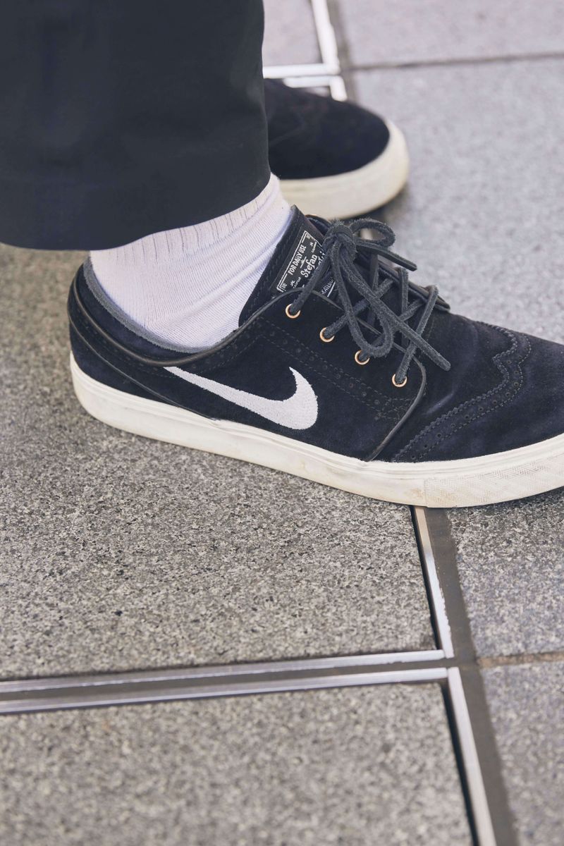 定番配色に、サイズ＆シルエットで洒落感を出すナイスサンプル 江上啓介 3枚目の写真