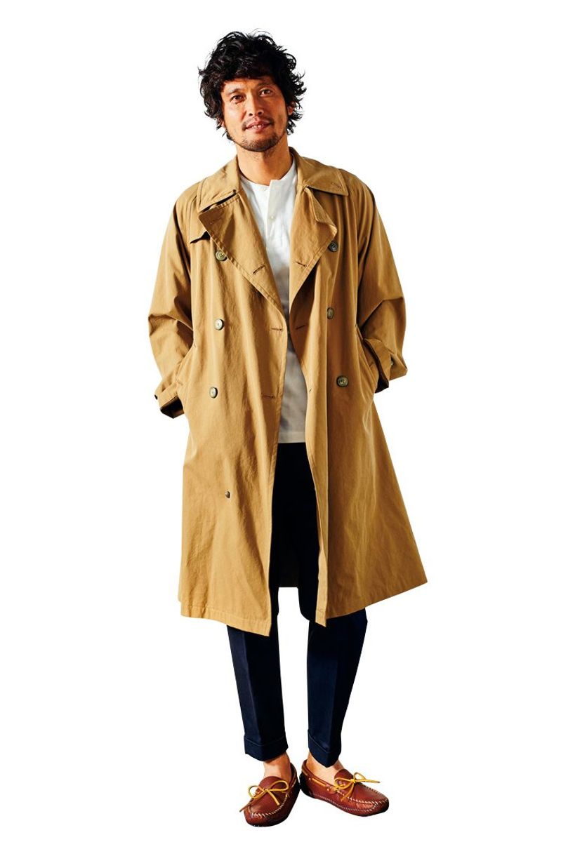 上品なカジュアルにも馴染む”素材の質” 