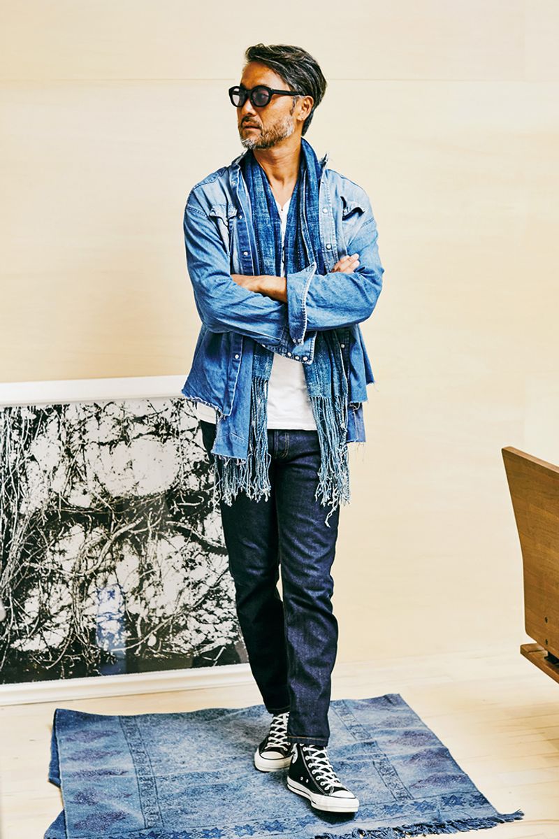 デニムを味わい尽くす、エスニックな〝デニム・オン・デニム〞 「B印ヨシダ」「ビームス プラネッツ」のディレクター種市