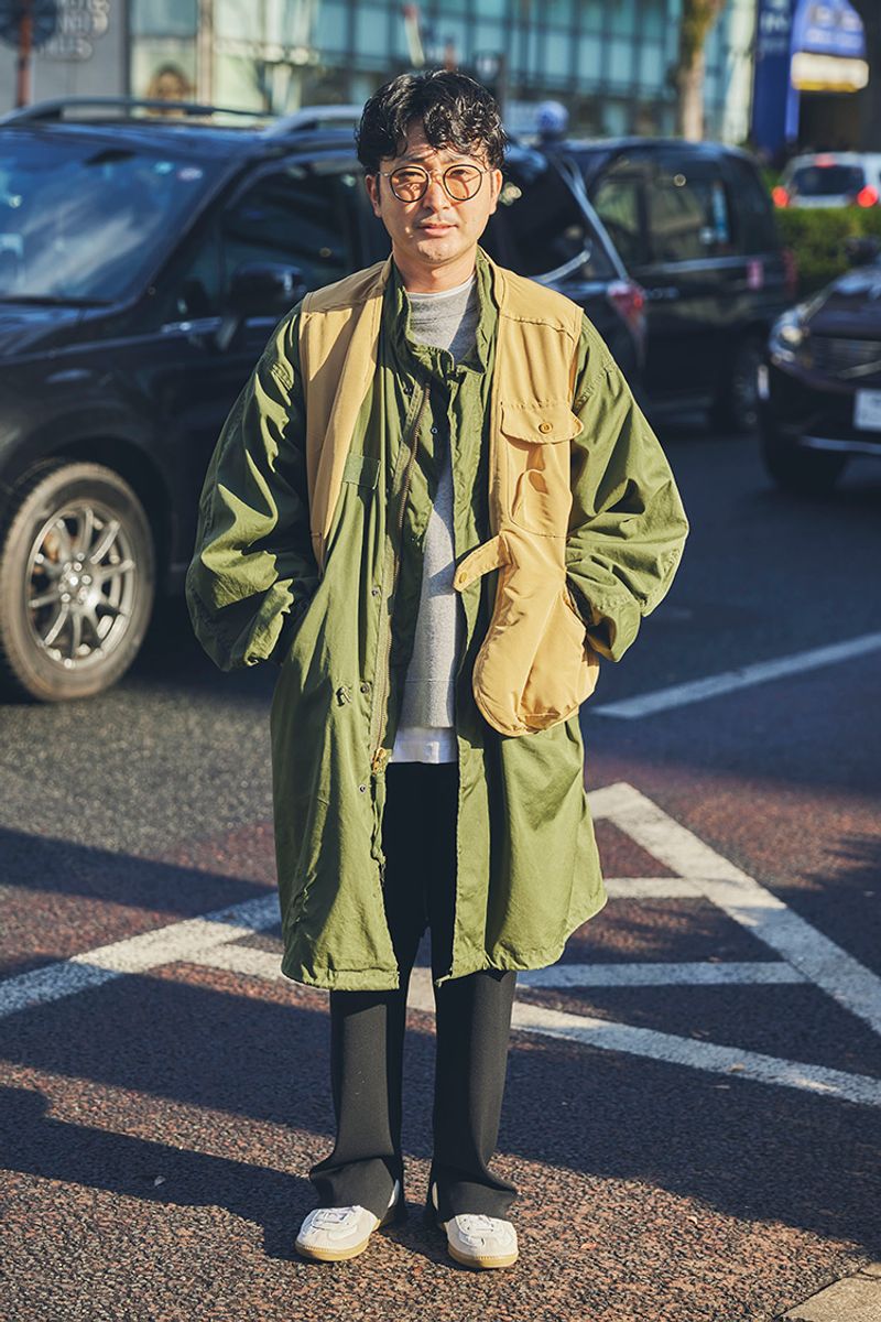 コートの上にベストをオン！ 機能的＆脱マンネリの上級技 寺澤正太