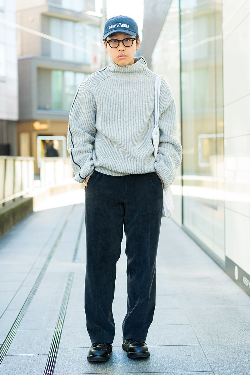 シンプルを極めたいなら、サイジングや素材感が大事ってことです Masanori Kaneko