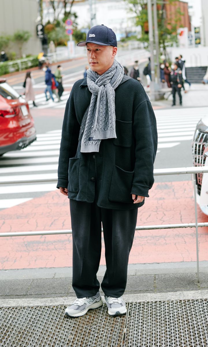 古着の大きめCPOジャケットで、ユルさも拘りも滲む街ぶらスタイル 五味善信