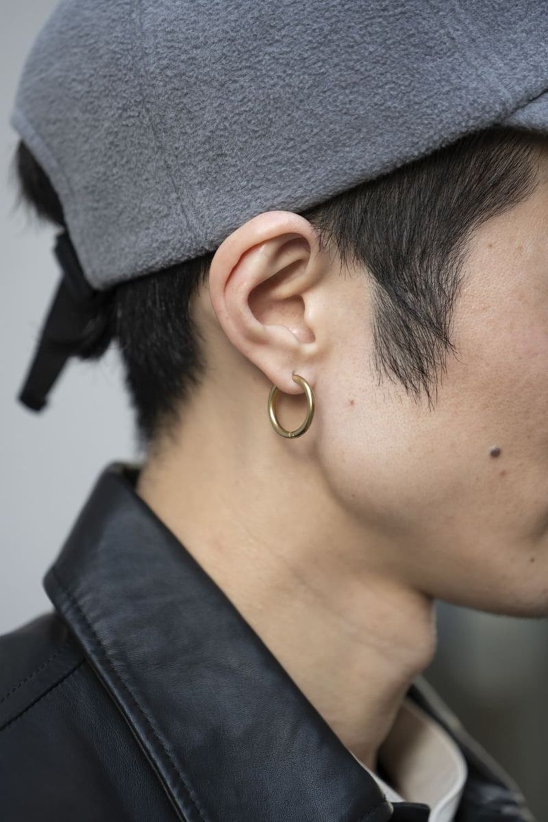 ブラックレザーのセットアップスタイルは、艶感で魅せる 日當瀬雅也 3枚目の写真