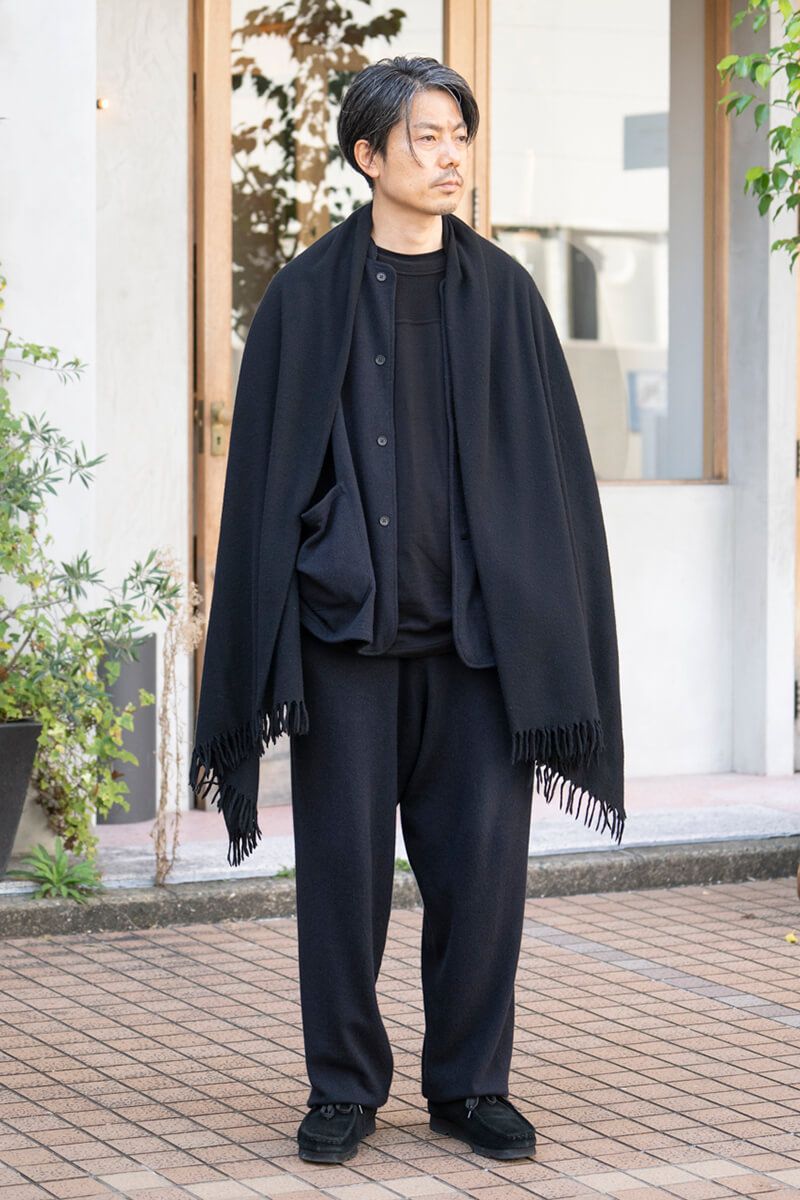 エレガントなのにリラックス感も漂う、オールネイビー 中川直樹