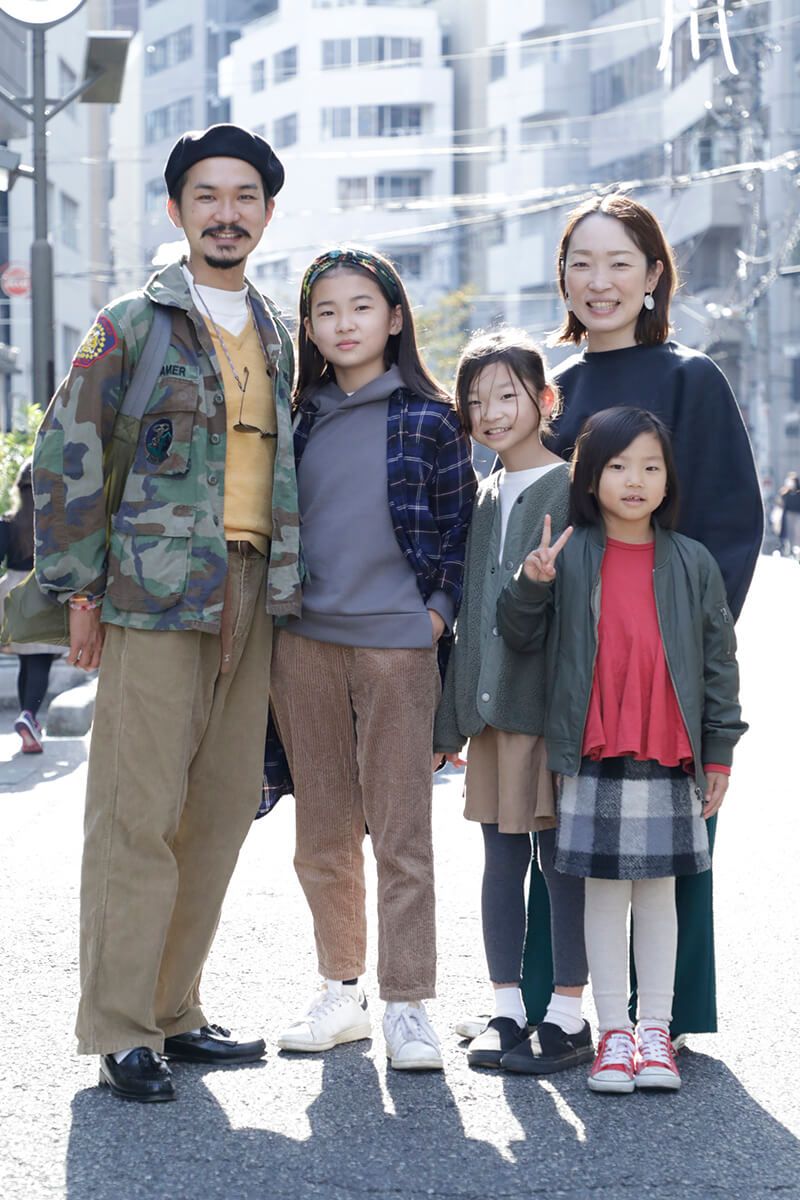 カモフラージュ柄を軸にアースカラーで巧みにまとめあげた！ 伊藤直也