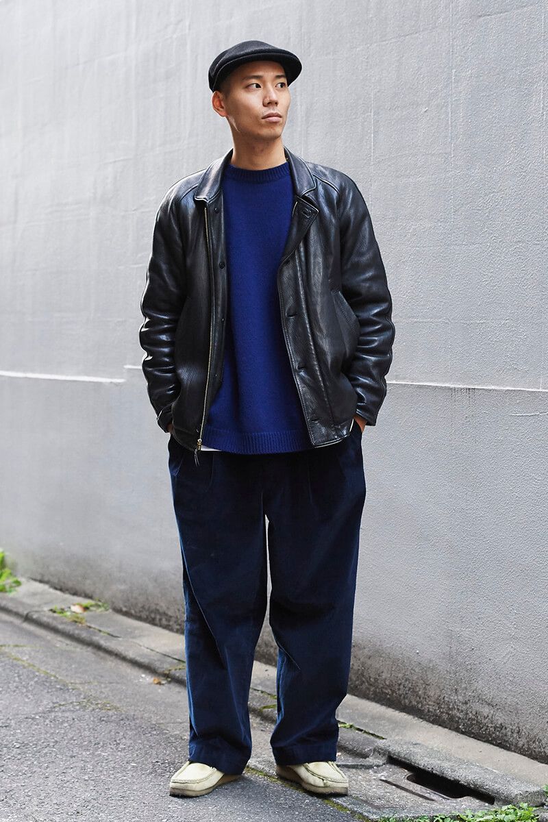 落ち着いた雰囲気でレザーを着るヒント 小松健也