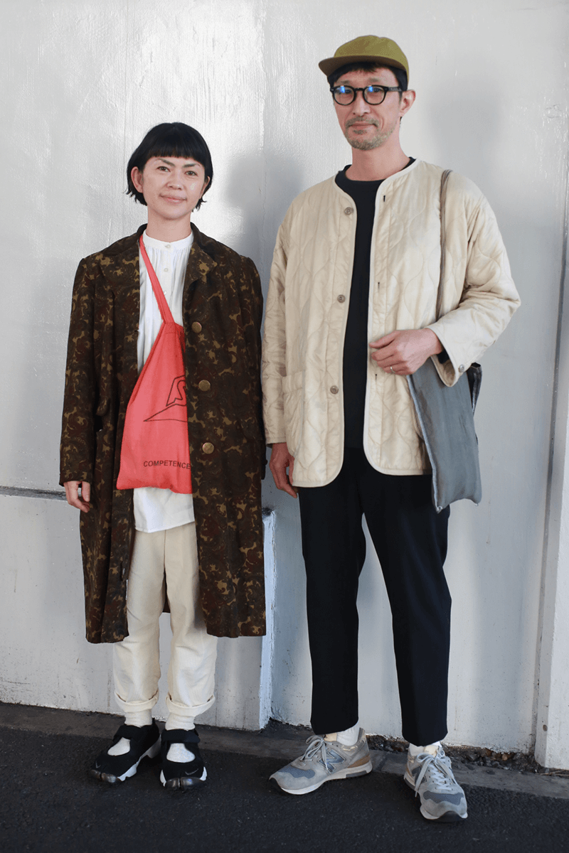 脱力ジャケットとクロップト丈のスッキリ足元で、マイルドなストリートルック 石川 大