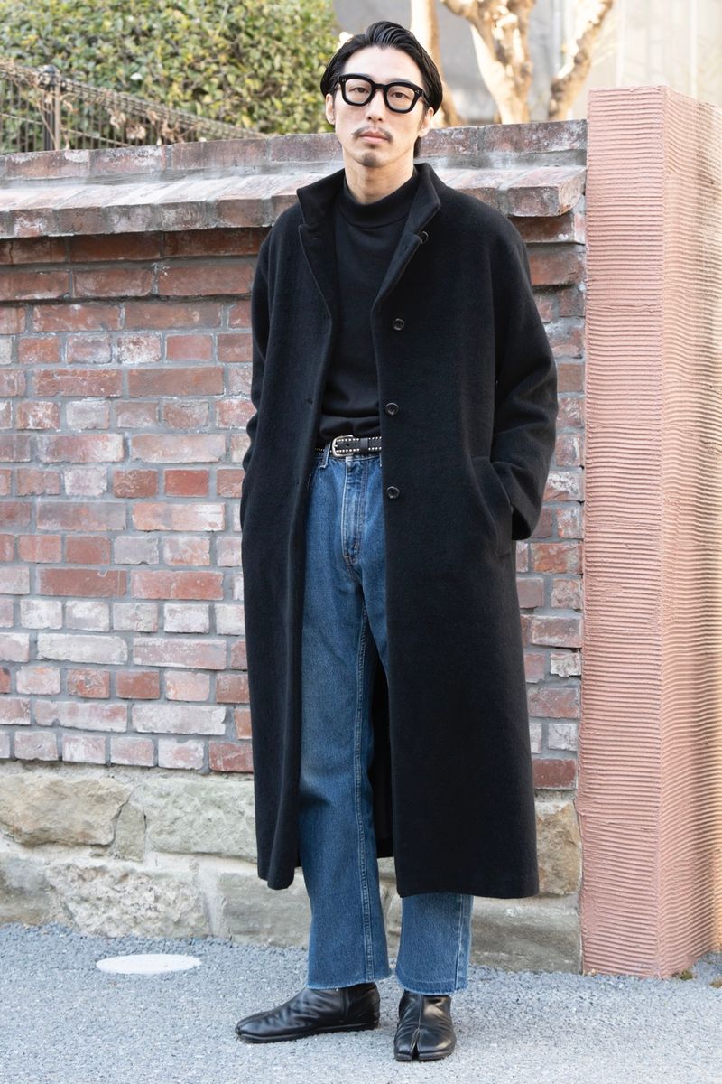 ナードな雰囲気に潜ませた、リーバイスの凛々しき存在感 永吉優世