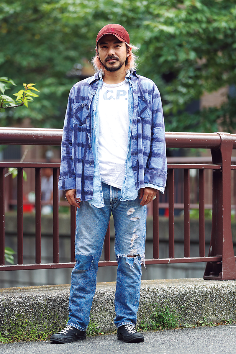 古着のヨレ感がたまらない、“濃淡”で遊ぶ面白さ 白岩孝輔