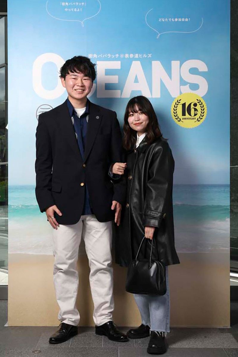 街角パパラッチ@表参道ヒルズ_068 小阪陸朗さん　半田菜々海