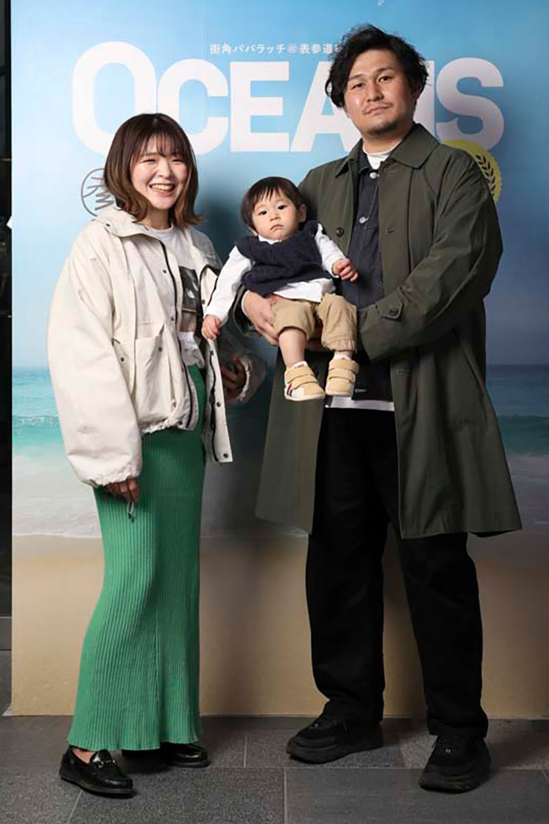 街角パパラッチ@表参道ヒルズ_092 船倉志乃さん　開智さん　岳久