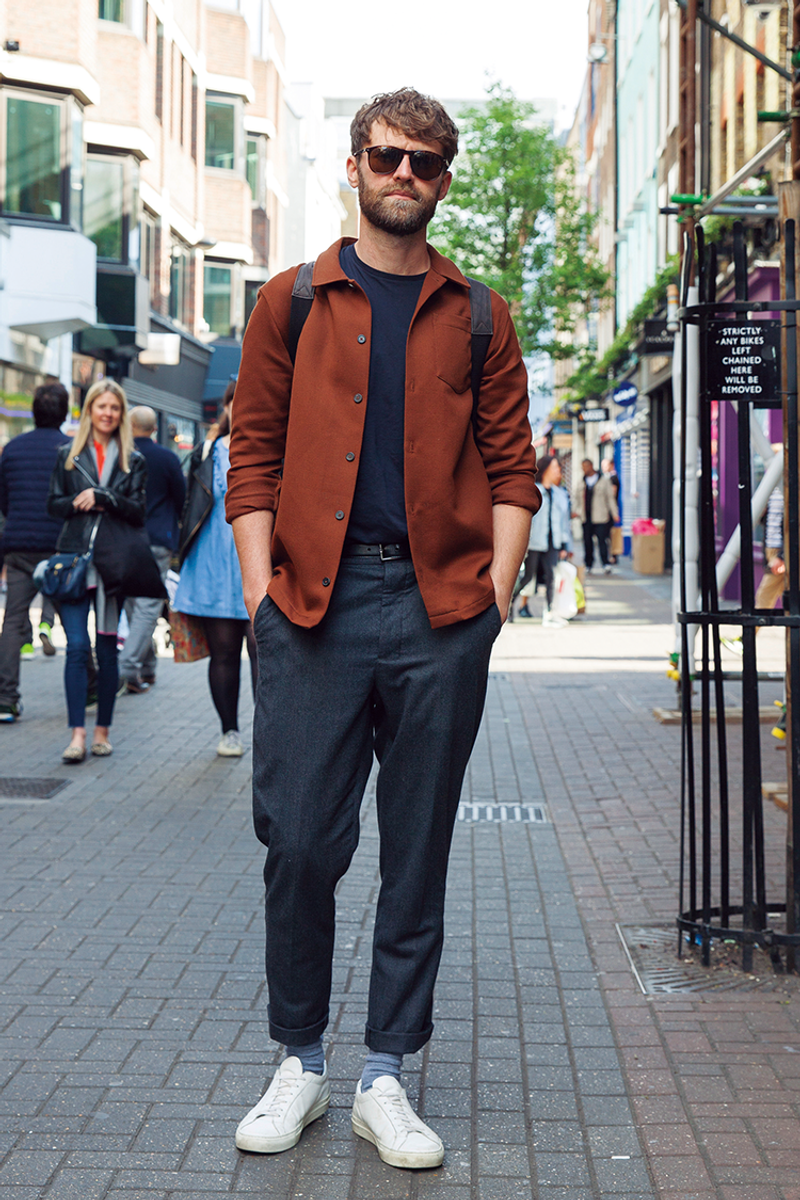 大人のダークトーンは優しいニュアンス。フレンチブランドをサラリ アダム