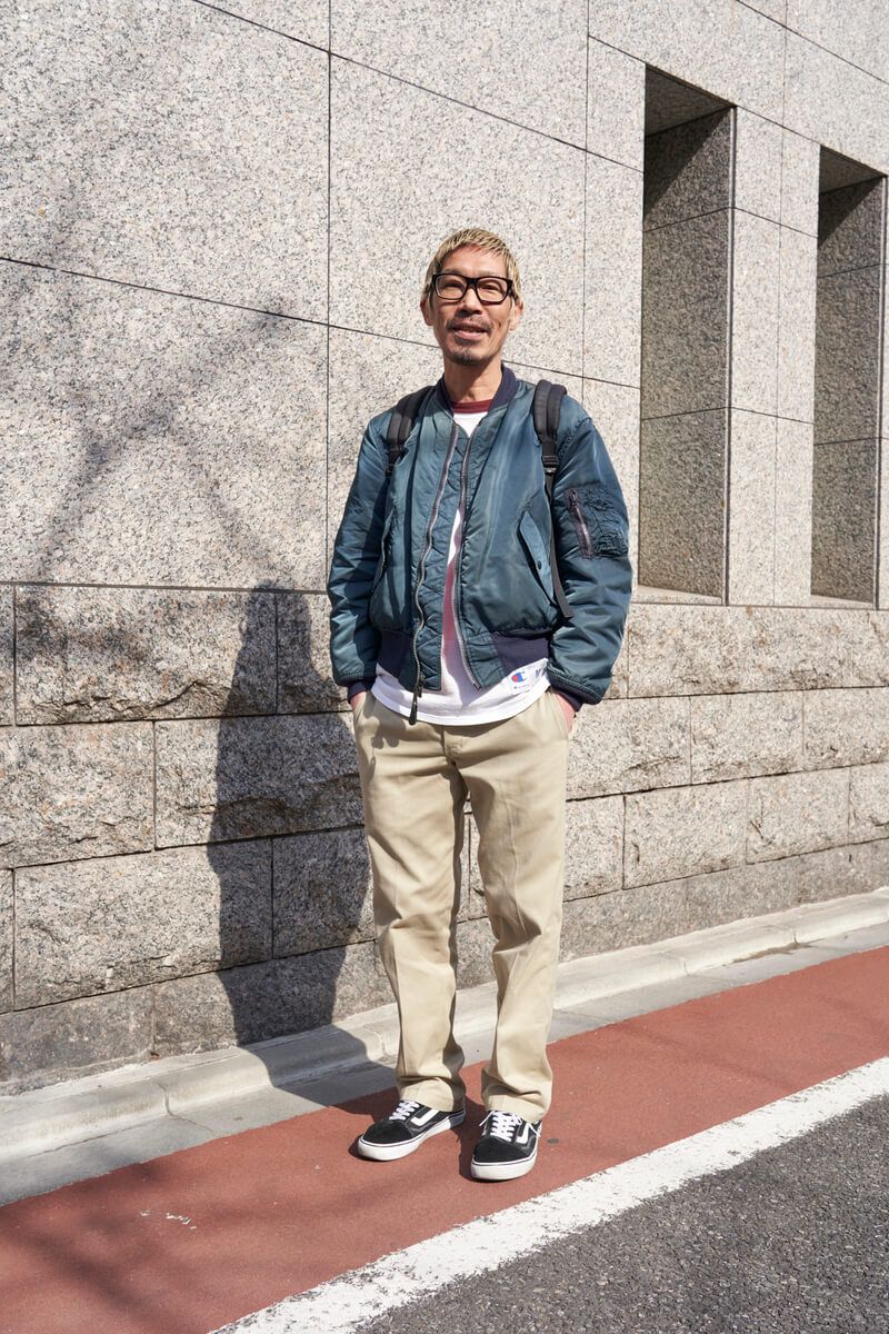 振り向けば“色気”がある見返り系スタイル 小林功弥