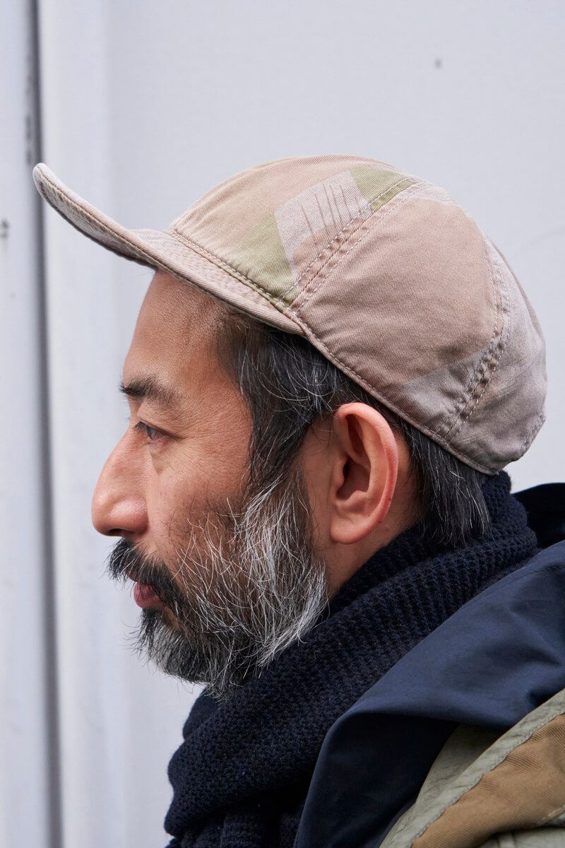 全身ミリタリーカラーで示すブレないスタイル 渡部悠輝 4枚目の写真