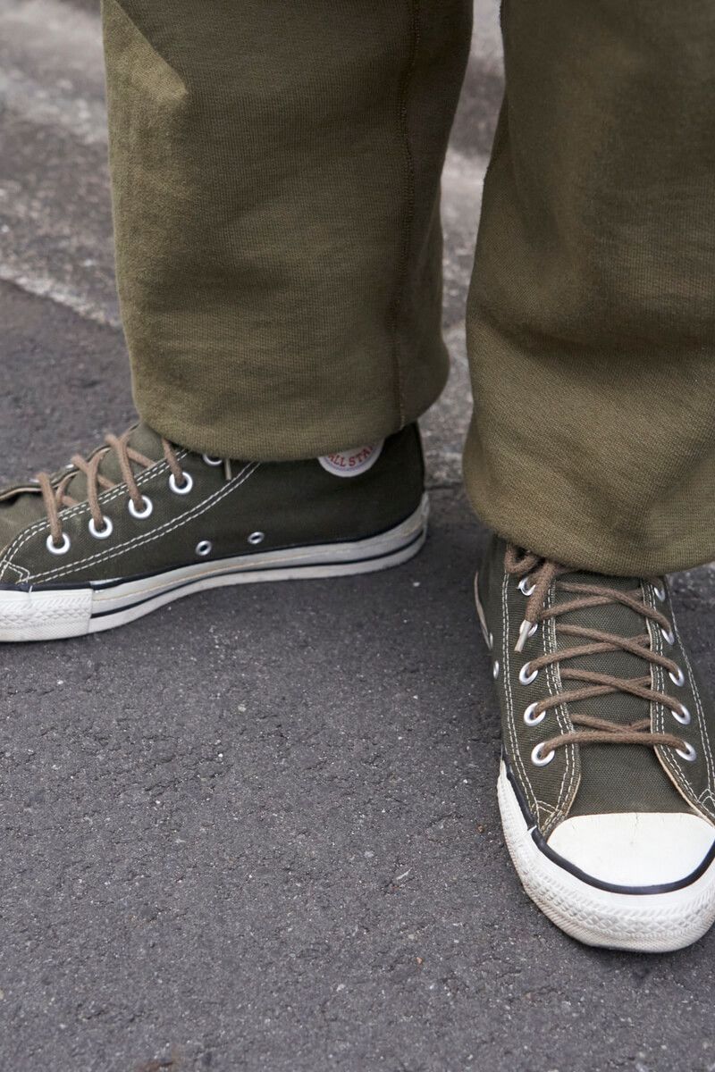 全身ミリタリーカラーで示すブレないスタイル 渡部悠輝 6枚目の写真