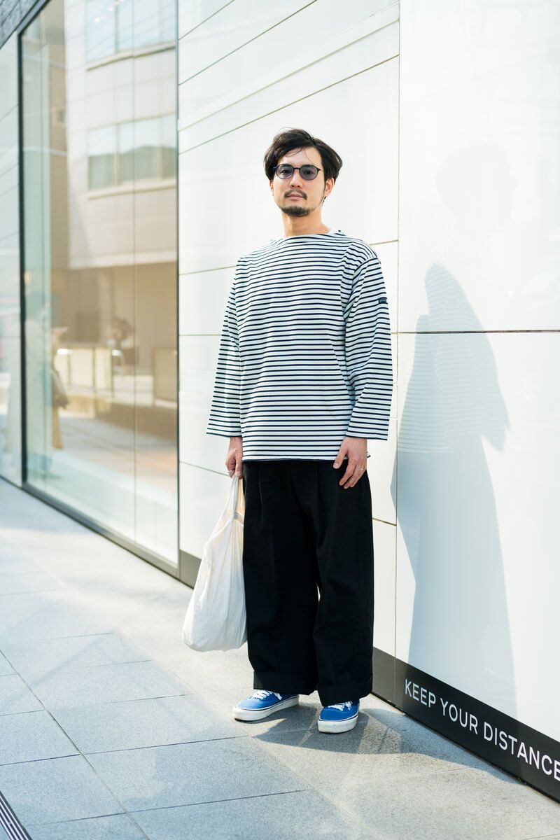 男らしい人ほどボーダー柄の可愛さが似合う 渡辺創