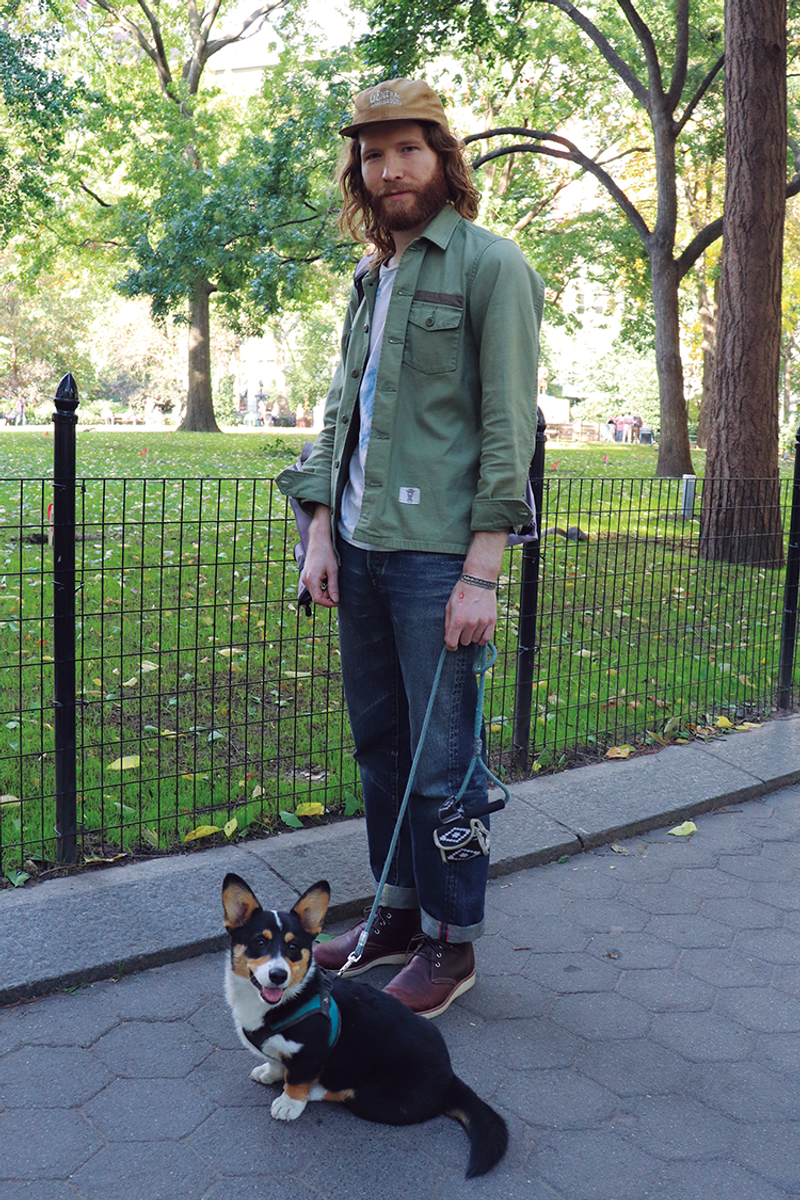 シンプルだけど味がある。演出を効かせたロールアップ ジョン