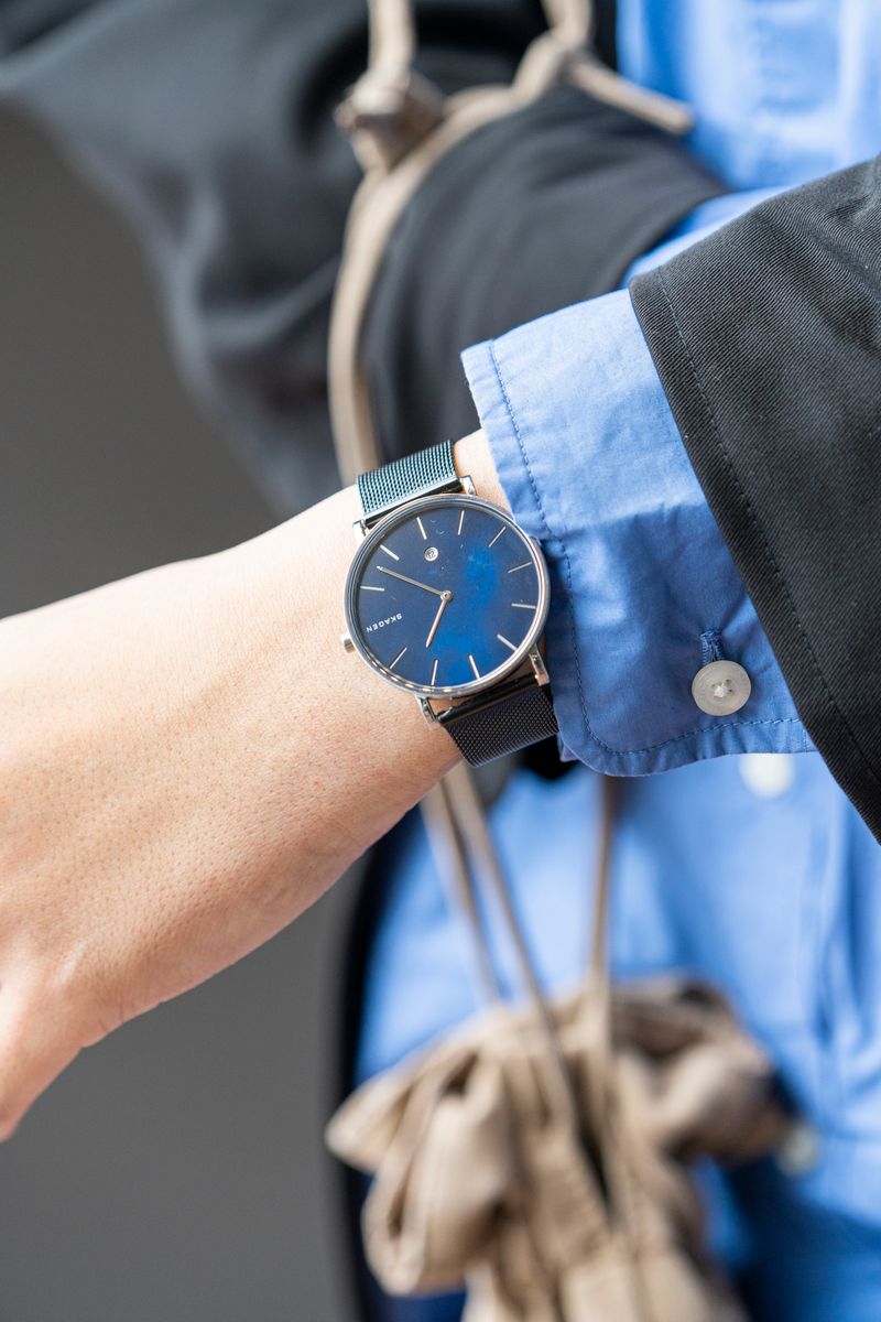 長身＋ロングコート。ゆったりと着ることでやわらかい雰囲気に 重松 怜 3枚目の写真