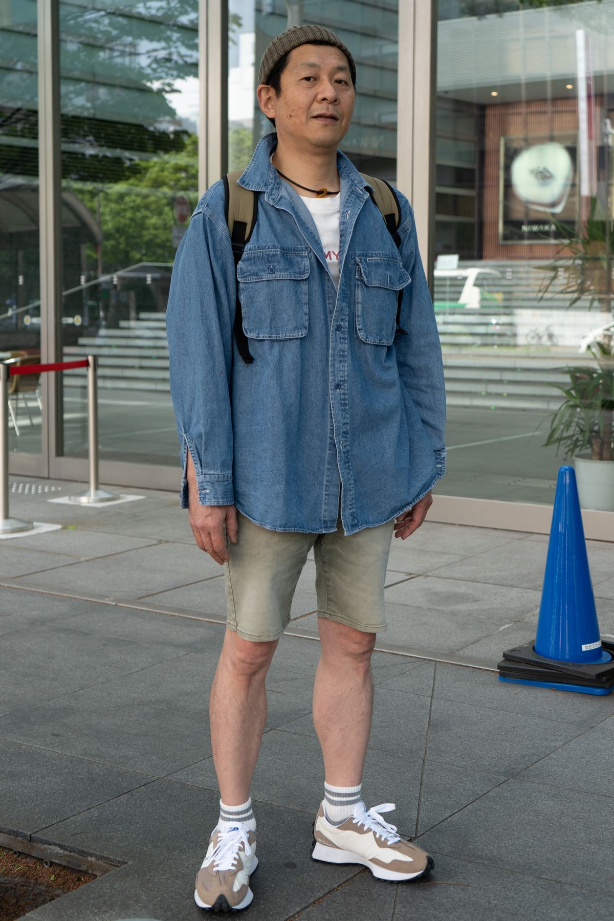 パンツ ユナイテッドアローズ  Tシャツ サニーレーベル  シャツ ビックマック  シューズ ニューバランス