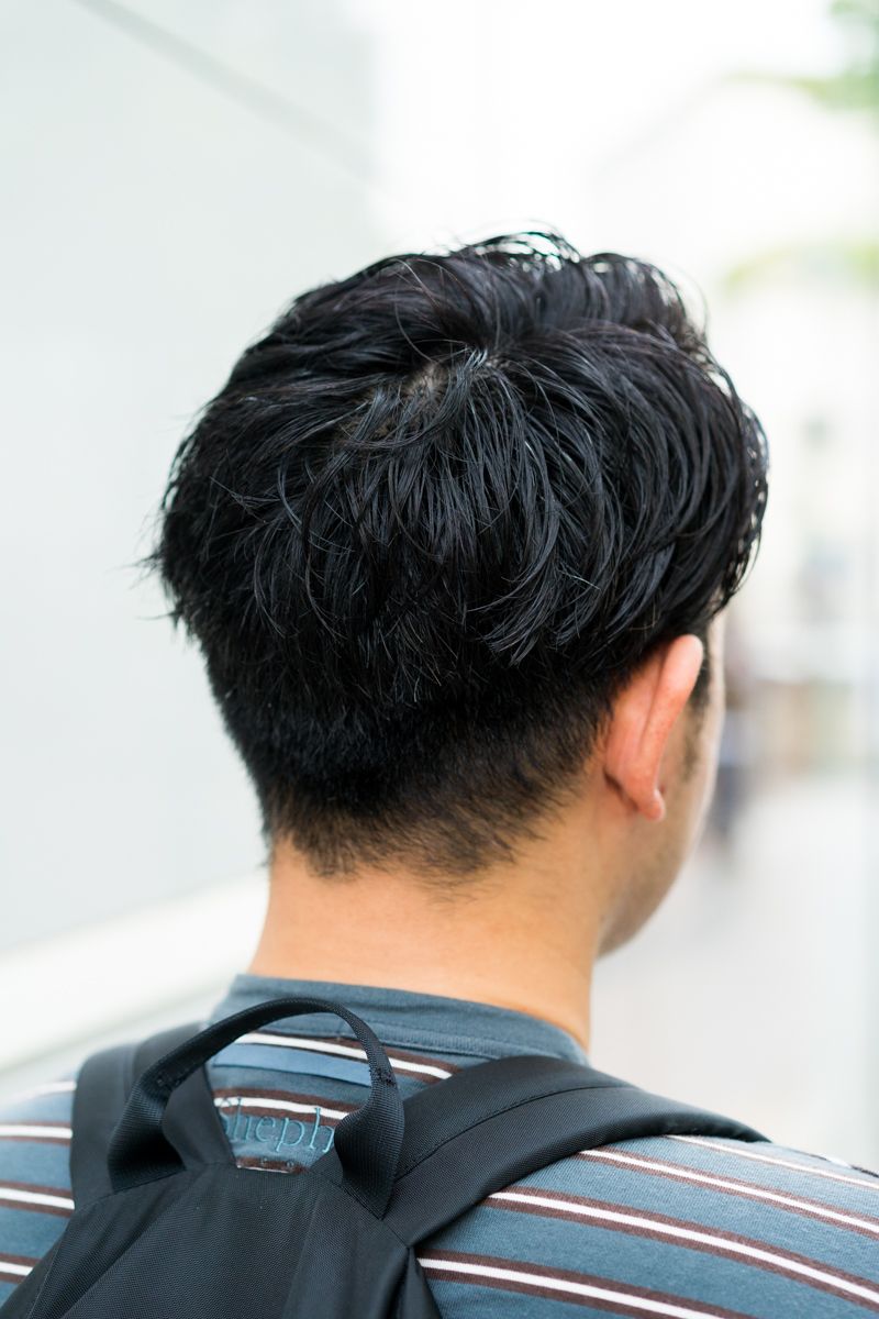 軽快なショーツに爽やかなマルチボーダーが◎ 芦原 聡 4枚目の写真