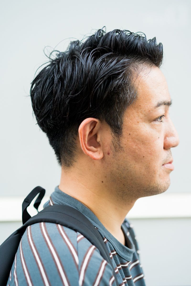 軽快なショーツに爽やかなマルチボーダーが◎ 芦原 聡 3枚目の写真