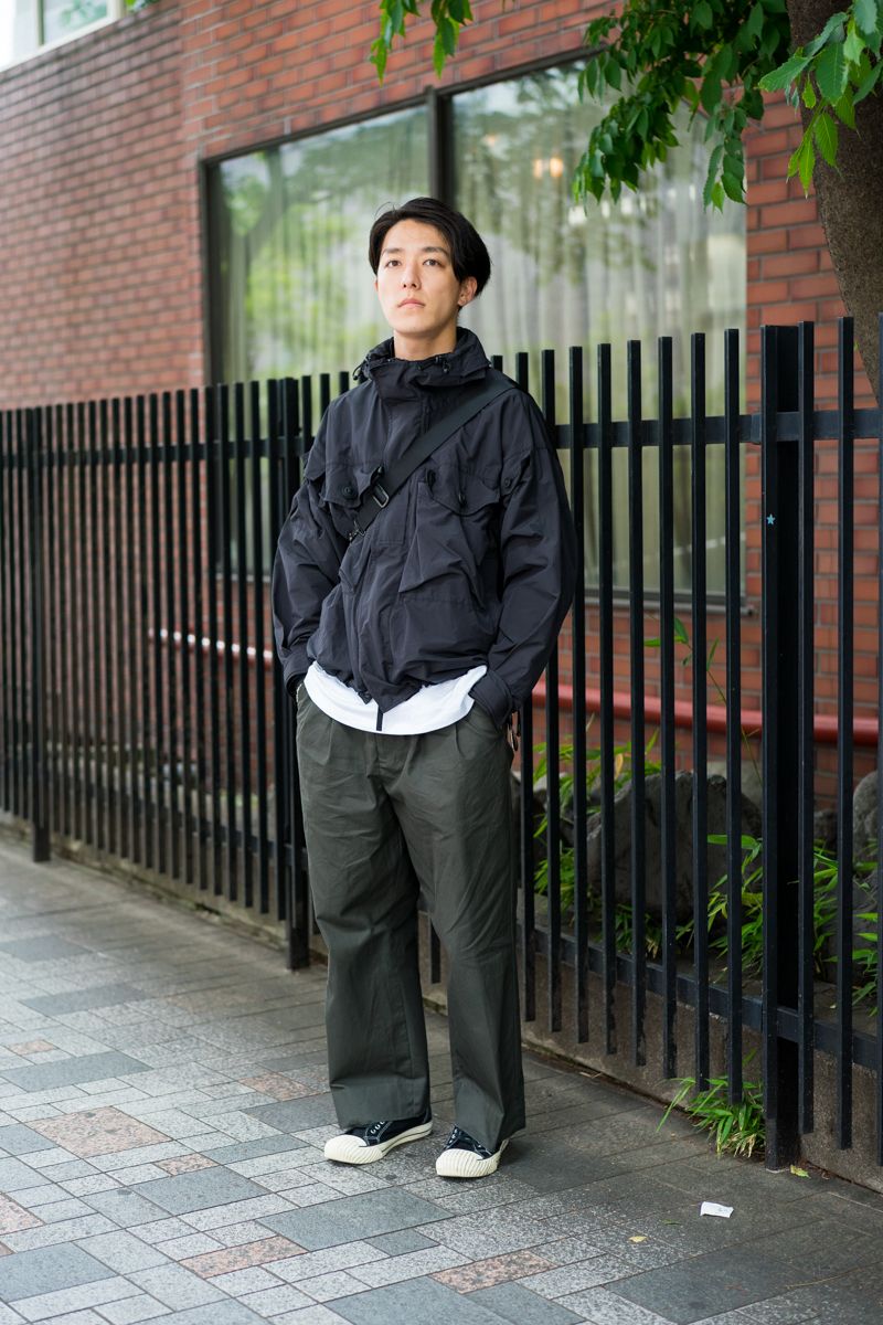 相性良すぎのNハリとチノパンの組み合わせ 奥山 諒