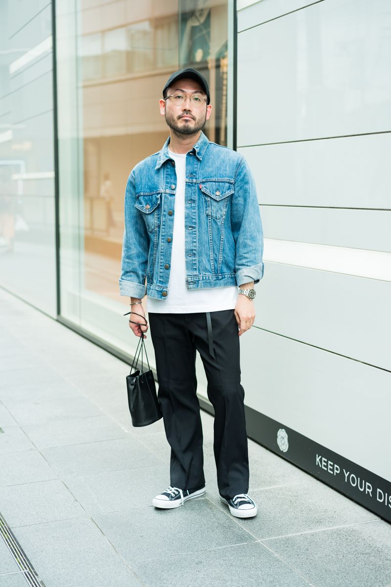 リーバイスのGジャンがコーデをまとめる 黒川陽介