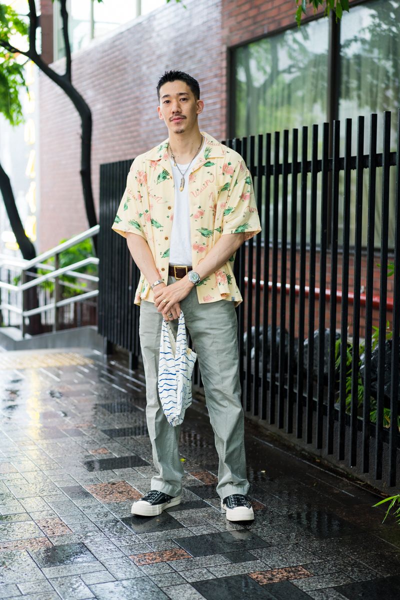 上から下までビズビムで。小物へのこだわりも 吉原 諒