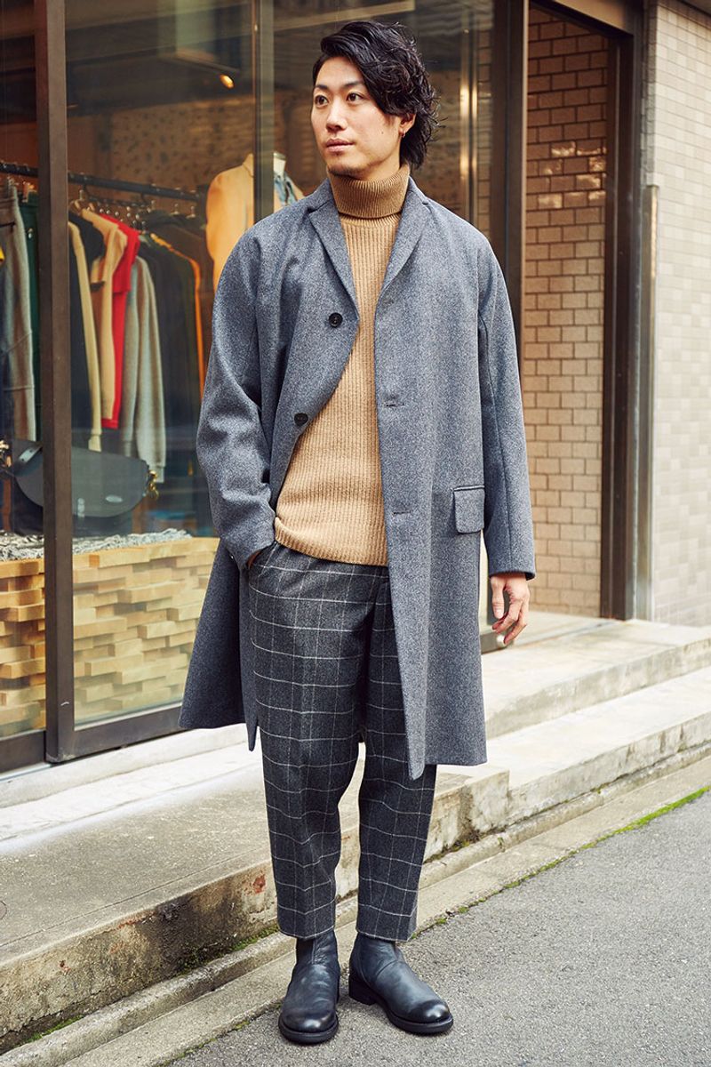 定番スタイルを現代的に昇華。秘密はサイズとカラーの組み合わせ 米津克哉