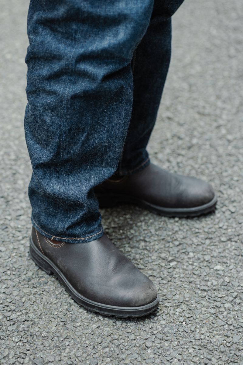 爽やかなアメカジ姿にレオパード柄の小物が◎ 福本大晟 7枚目の写真