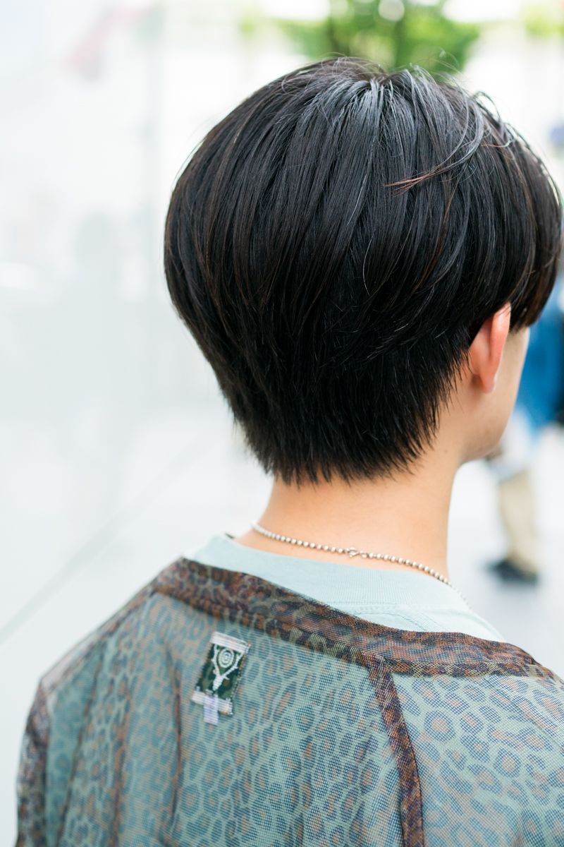 メッシュのカットソーで作る透けレイヤード 清水貴太 4枚目の写真