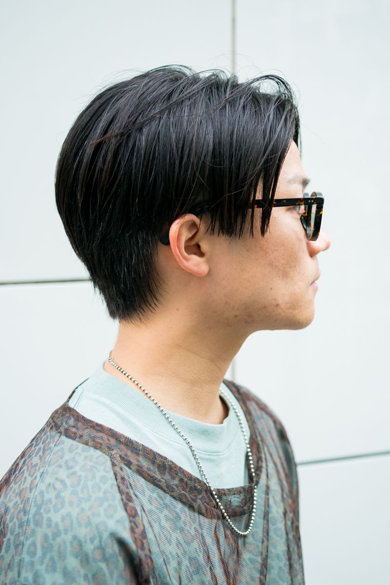 メッシュのカットソーで作る透けレイヤード 清水貴太 3枚目の写真