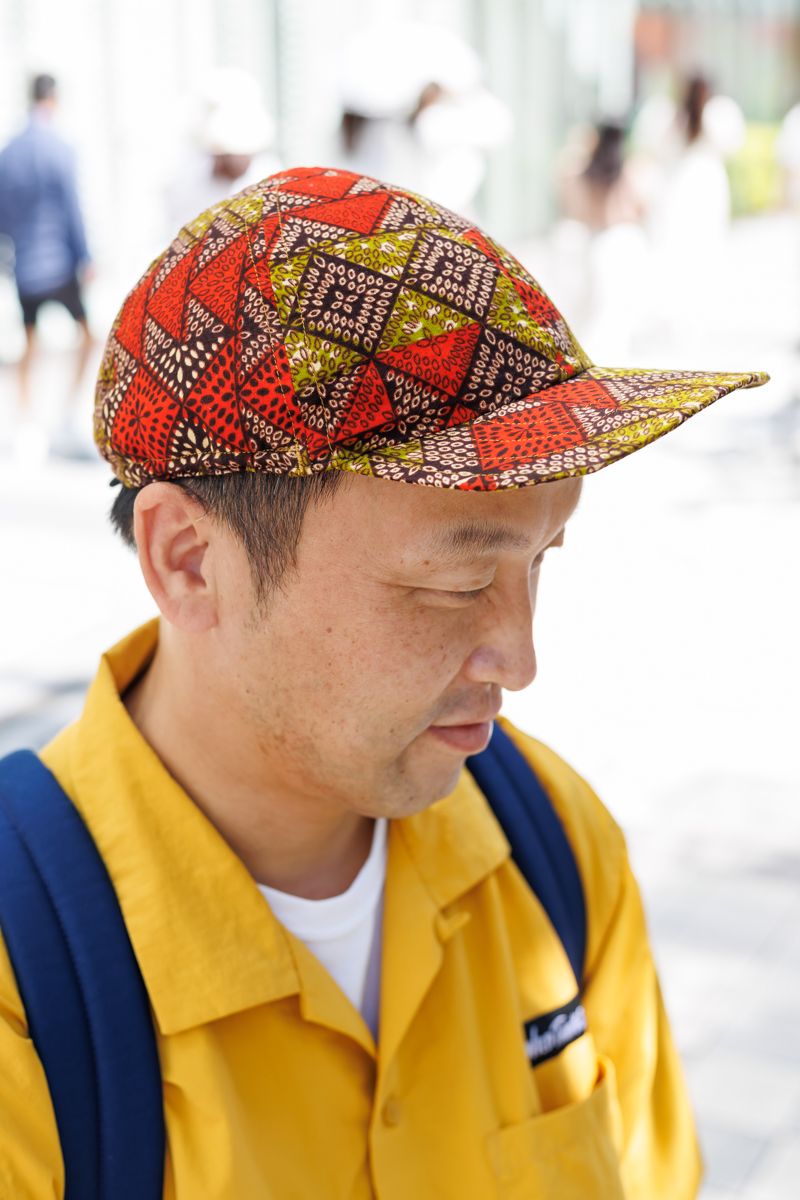 溢れる帽子愛。今日のキャップは自作です 松田裕司 3枚目の写真