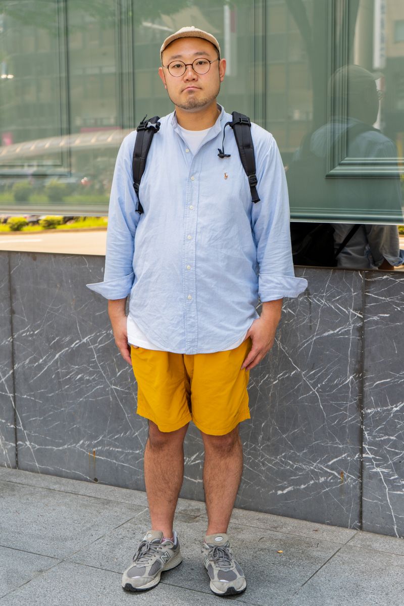 ビタミンカラーのショーツで夏を先取り 寺戸太一
