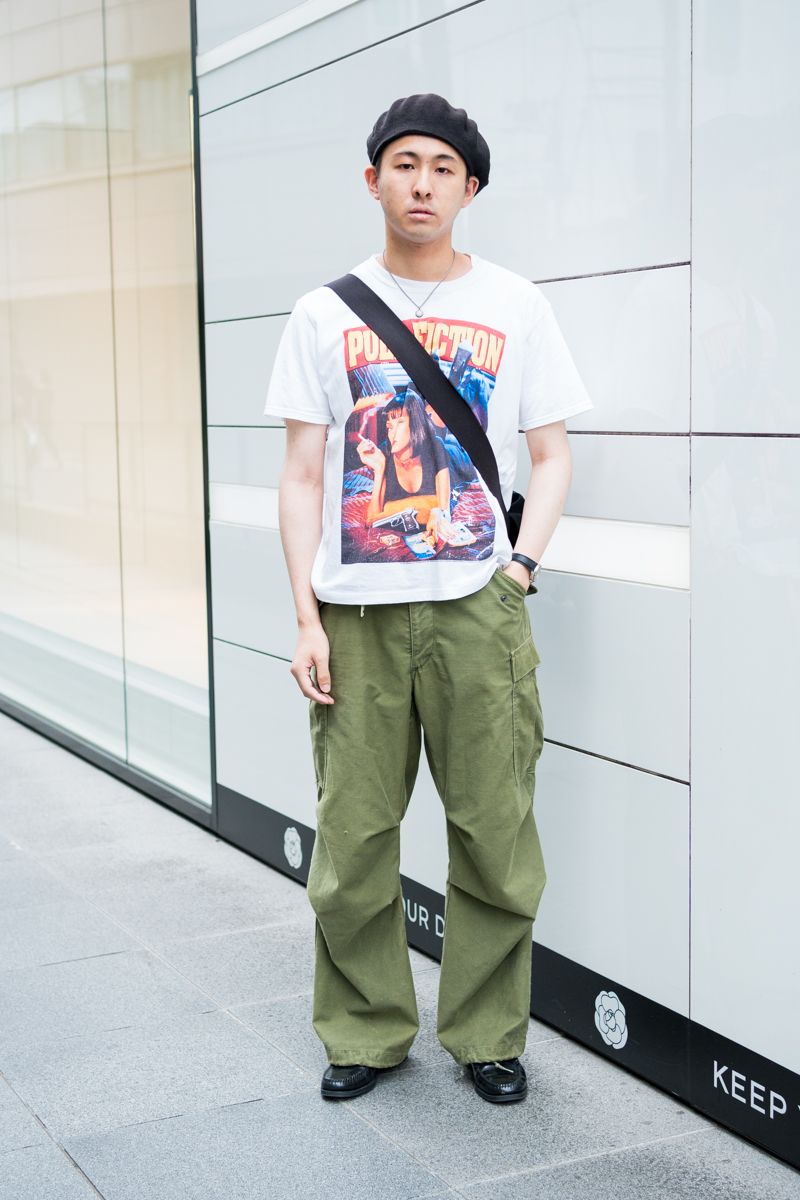 シネマTでカルチャーを感じるスタイルに ハットリ