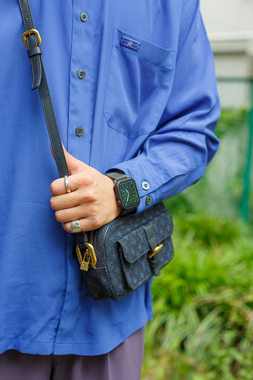 ルイヴィトンの“ミニバッグ”をコーデのアクセントに！効き目絶大なその効果をスナップで - 4枚目の画像