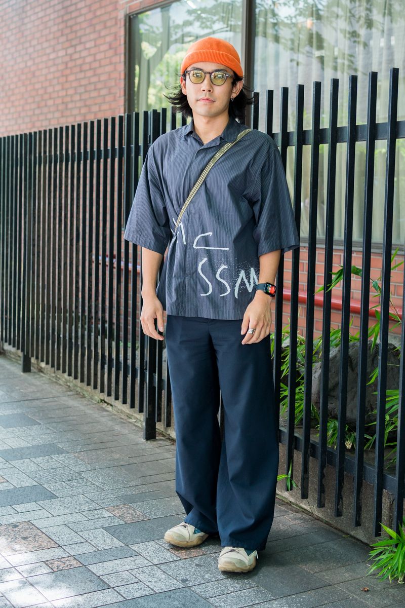 サマースタイルが色づくビビッドなニット帽 小畑鑑人