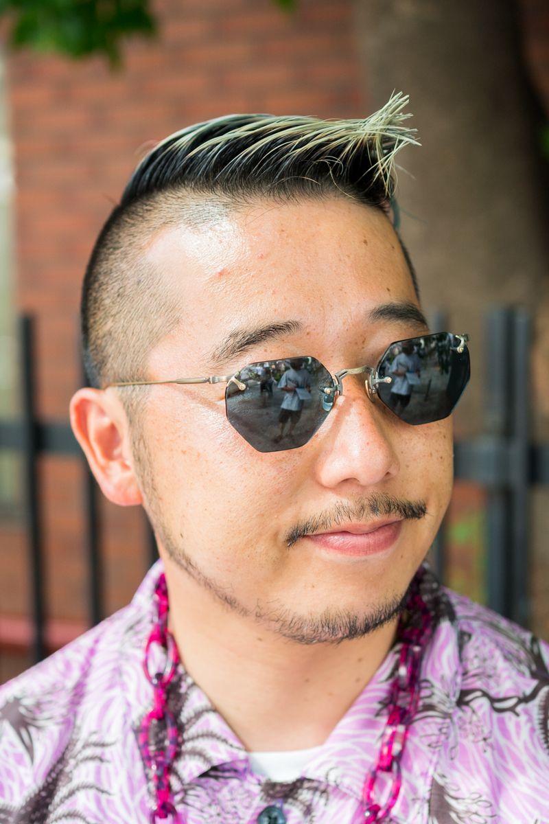 柄on柄の高度テク！ 夏はこうじゃないと NAO 2枚目の写真