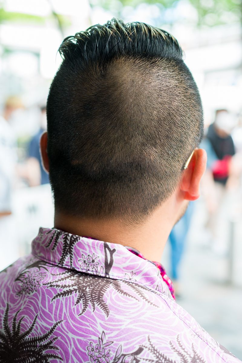 柄on柄の高度テク！ 夏はこうじゃないと NAO 4枚目の写真