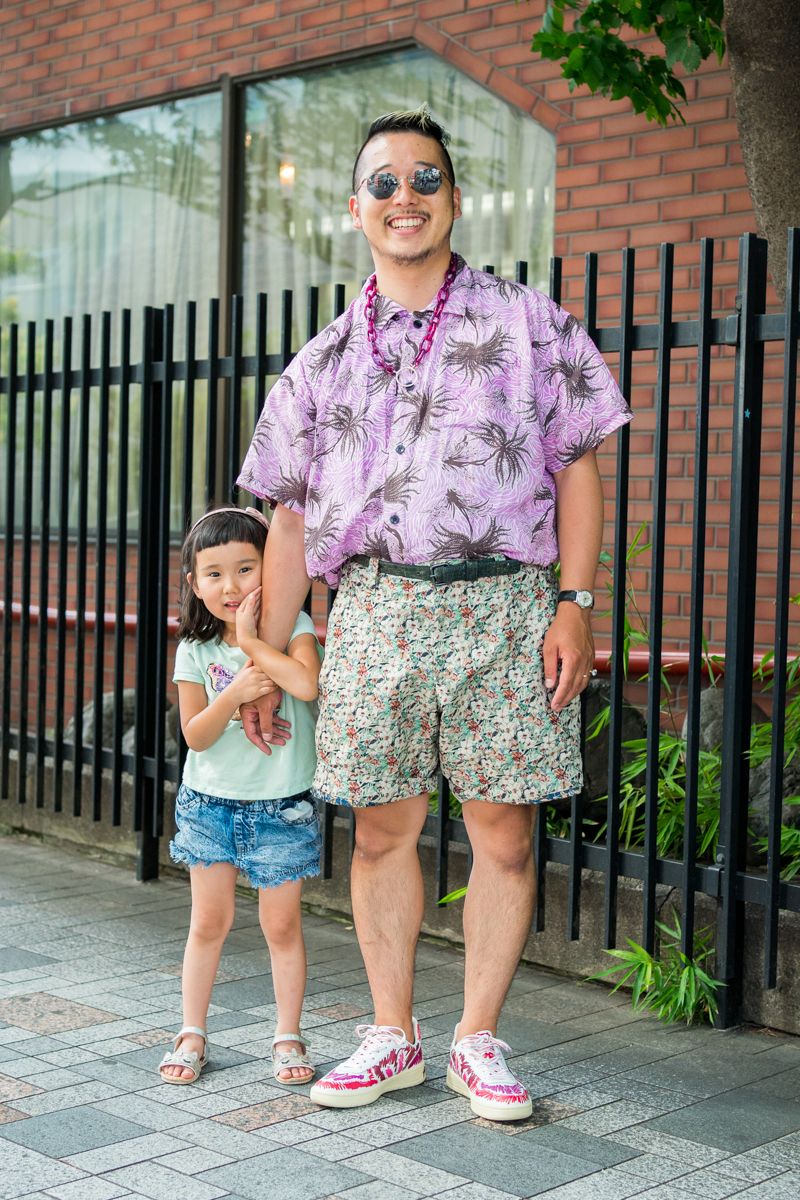 柄on柄の高度テク！ 夏はこうじゃないと NAO