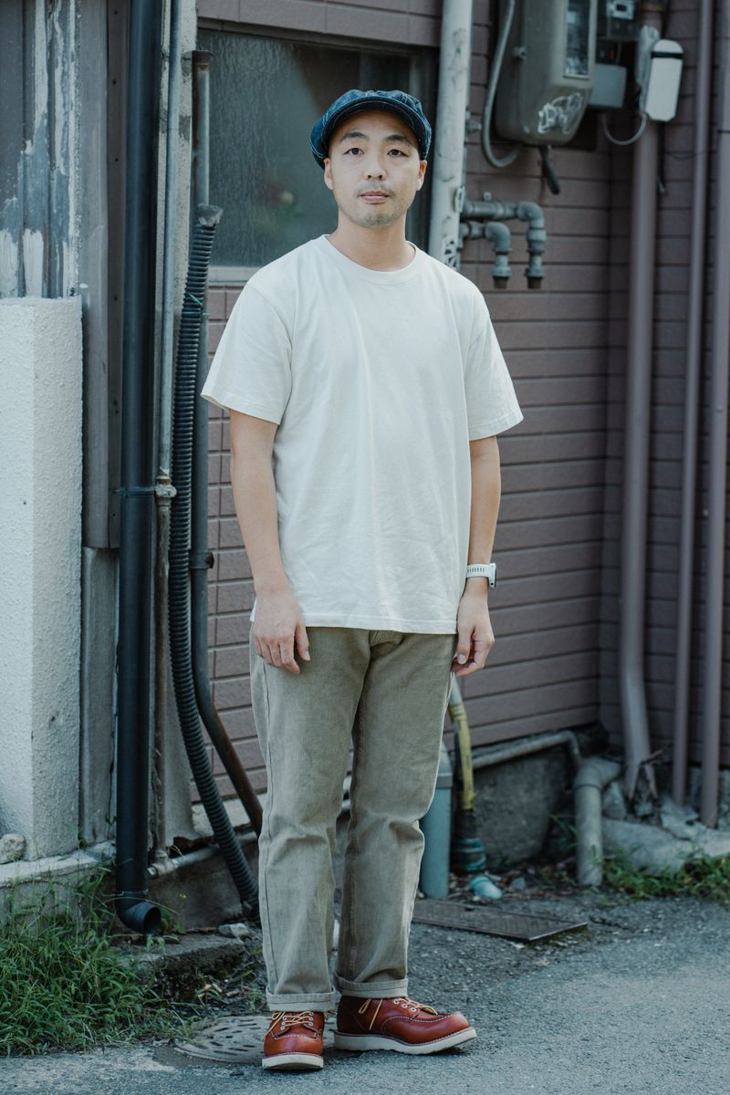 梅雨の晴れ間にスッと馴染むクリーンな装い 浦口慎一