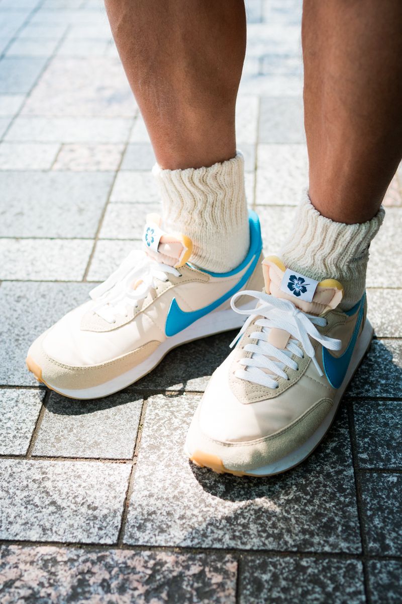 淡い色とストライプ柄の爽やかな着こなし 藤沼 純 4枚目の写真