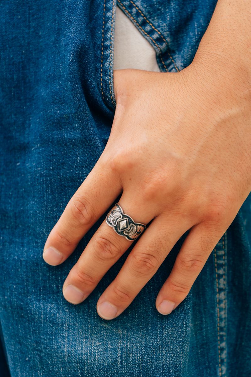 名匠のハットにマッチしたウエスタンスタイル 阿部真樹志 5枚目の写真