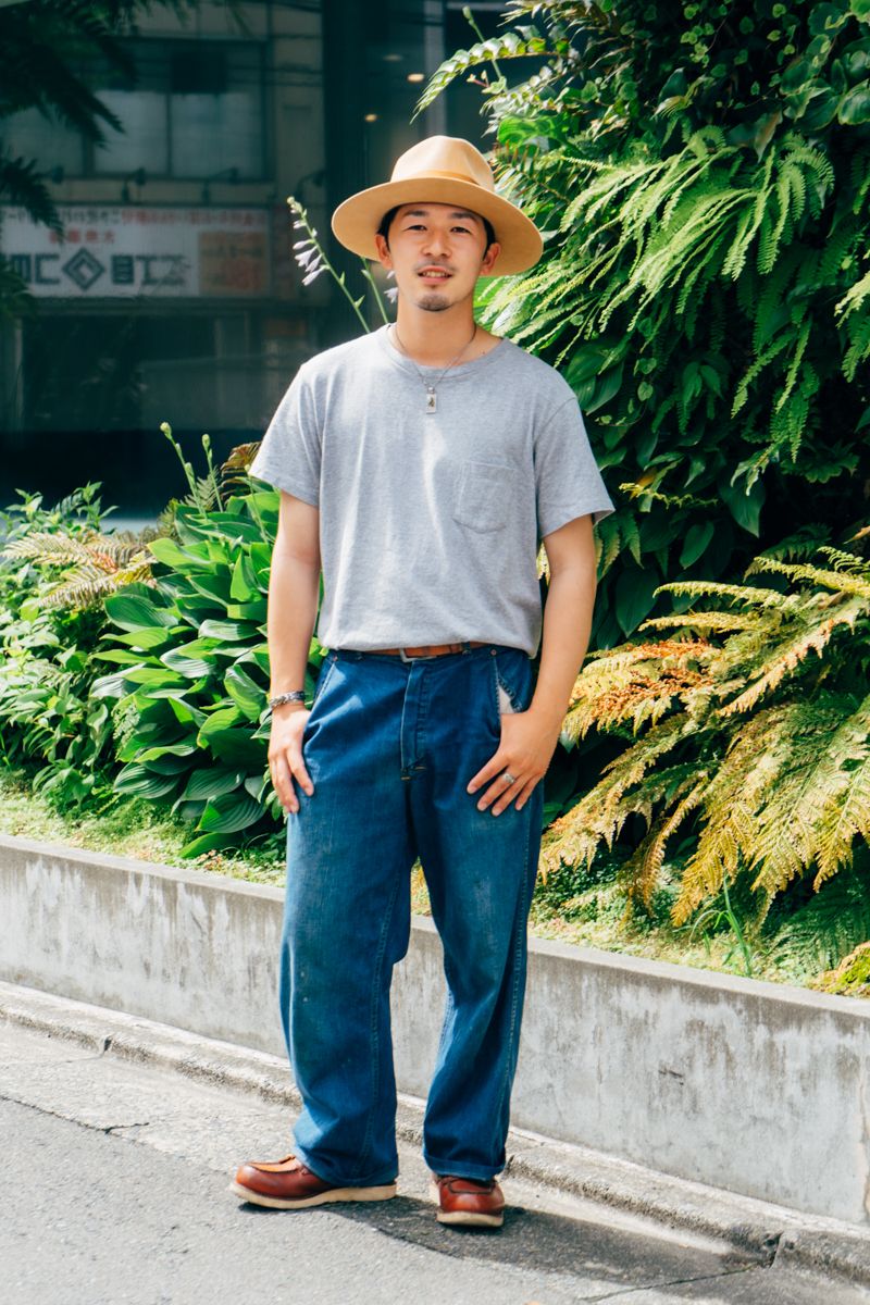 名匠のハットにマッチしたウエスタンスタイル 阿部真樹志