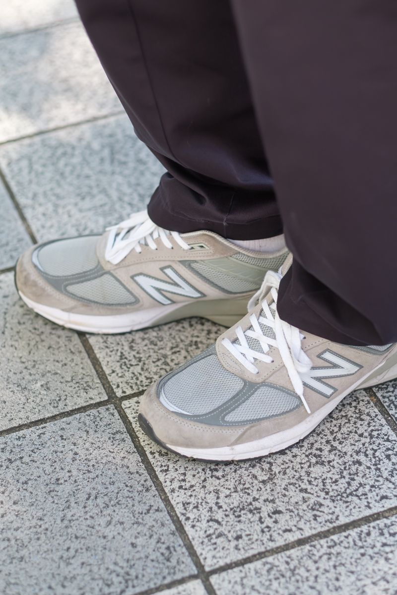 シャツのたすき掛けで魅せるブルーonブルー 笠原圭登 6枚目の写真